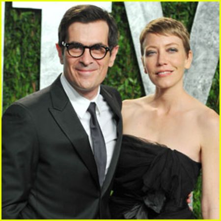Ty Burrell with his wife Holly